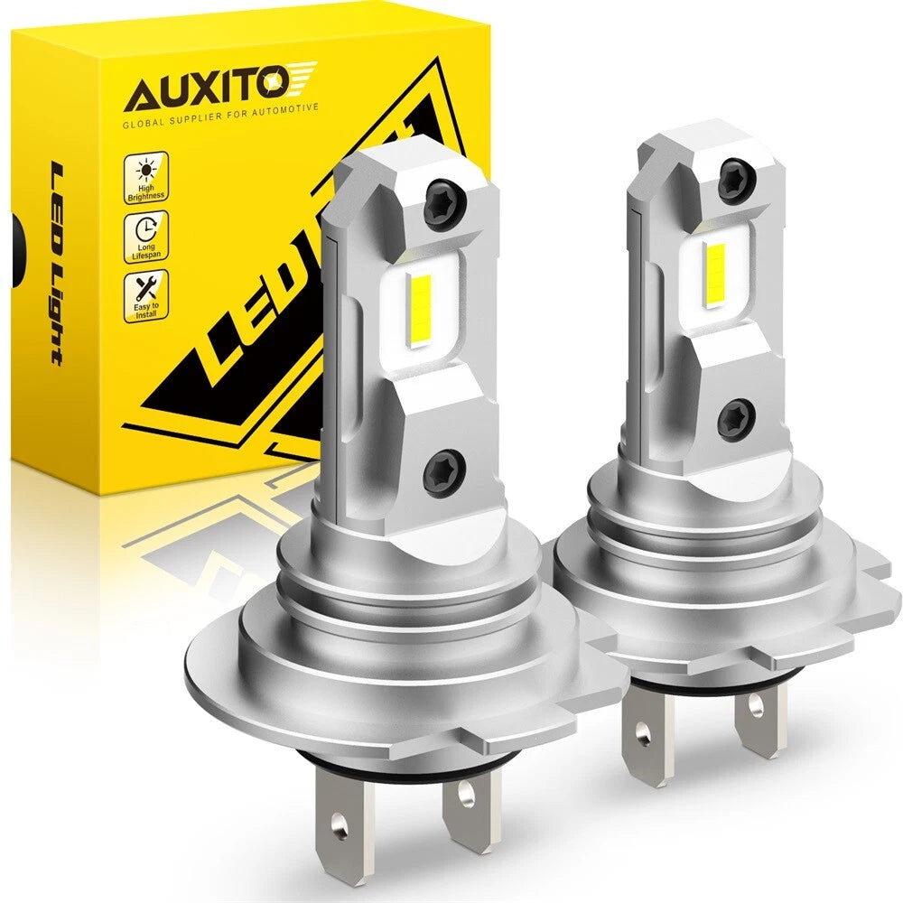 2x H7 LED Headlight Bulb Kit High Low Beam 40000LM Super Bright 6500K White USEA 6B93BC-57