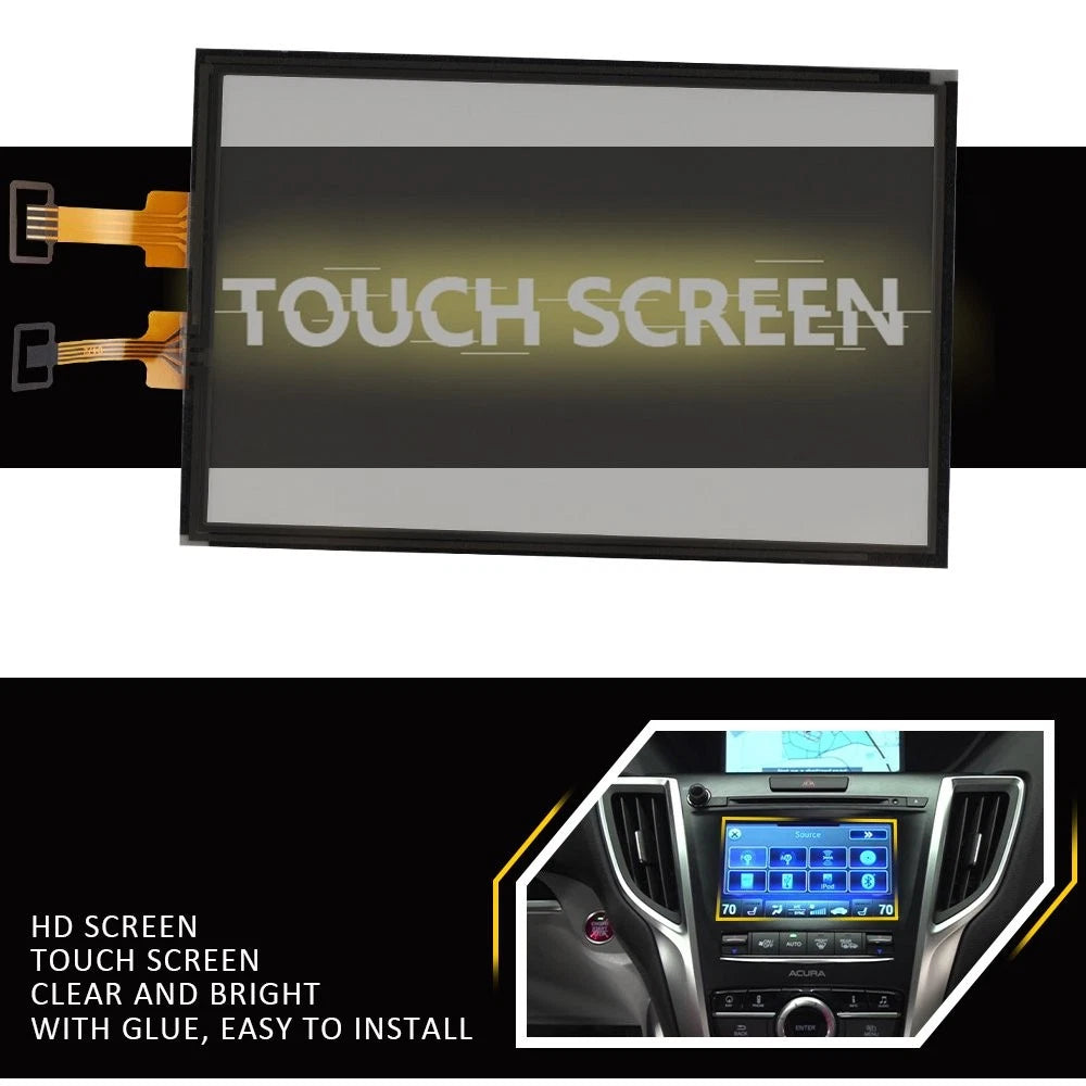 For 2014-2016 Acura TLX MDX 7" Touch screen Digitizer Navigation Radio Stereo EA 6B93BC-57