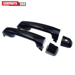 2Pcs Outside Door Handle Black Front Left Right for 2010-2014 Toyota 4Runner 6B93BC-57