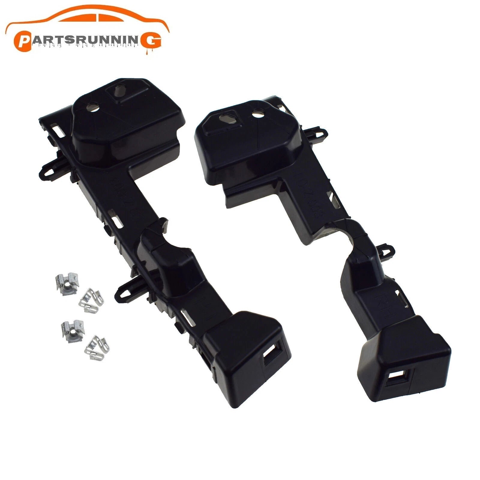 2X Front Left & Right Bumper Bracket For 2018-2021 GMC Terrain 84709614,84709616 6B93BC-57