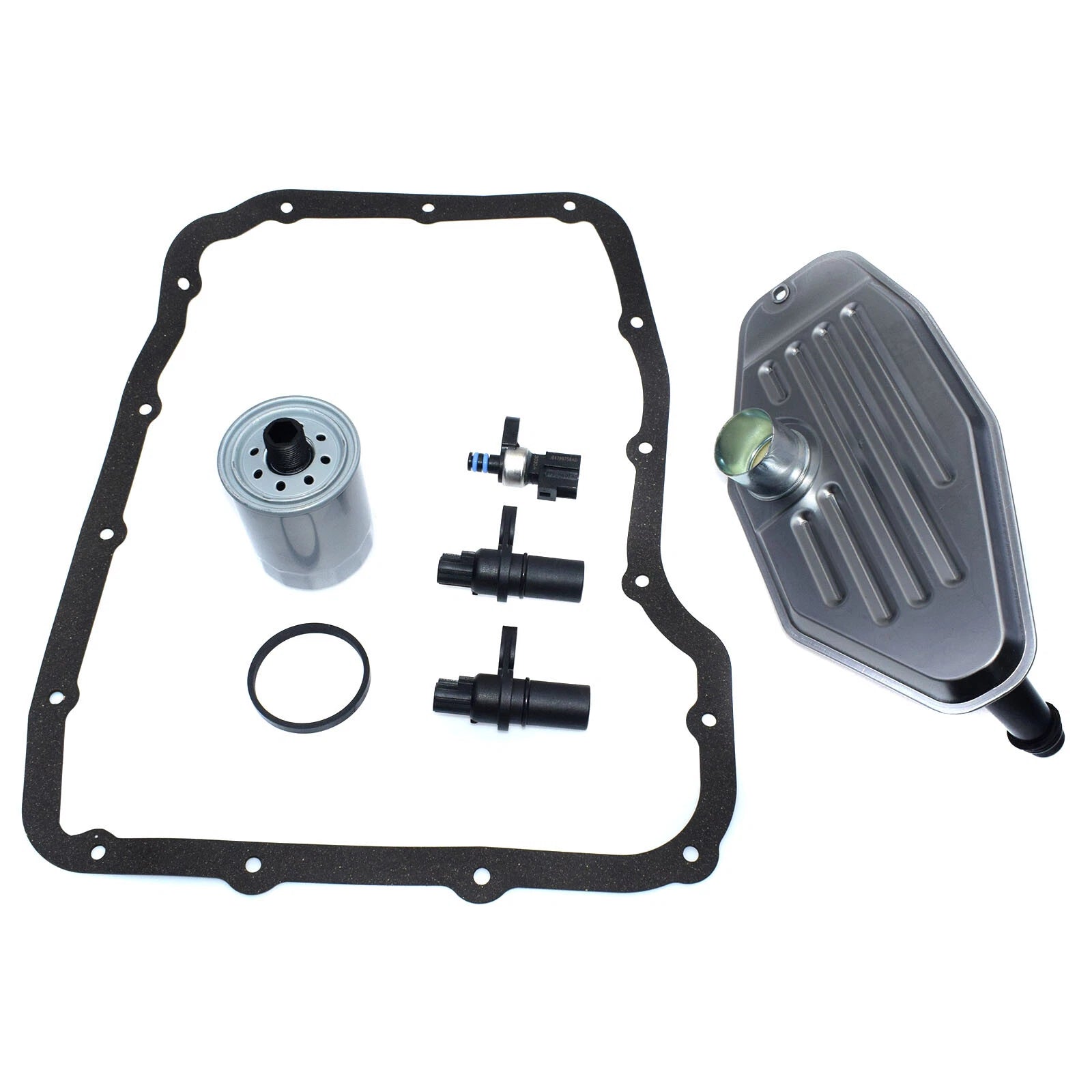 Transmission Sensors With 4WD Filter KIT Pan Gasket For 45RFE 545RFE 68RFE 99-UP 6B93BC-57