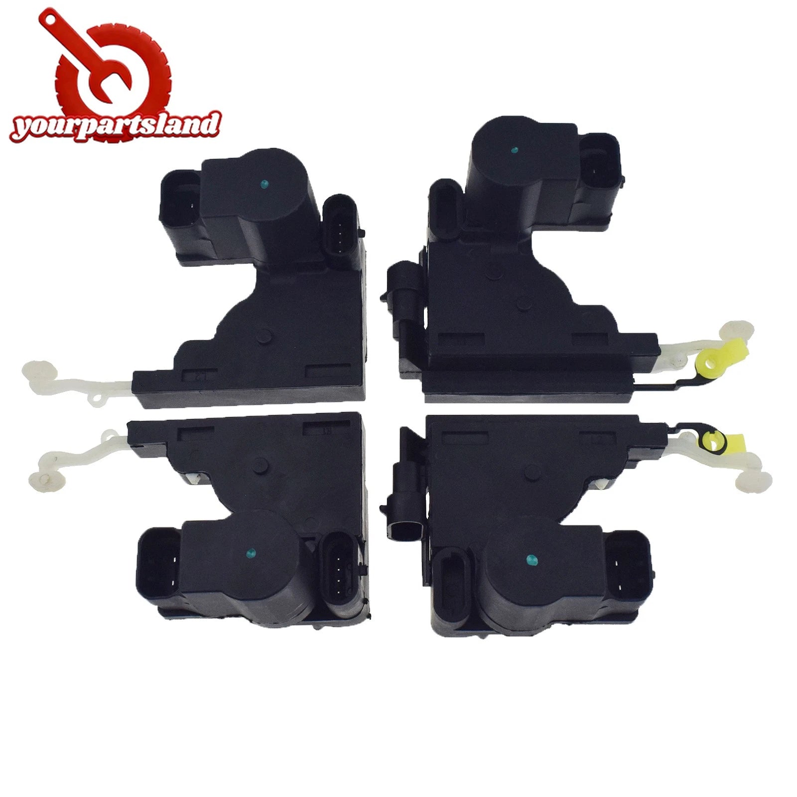Front Rear LH RH Door Lock Actuator 4Pcs for Chevy Aveo5 Optra Pontiac G3 Wave5 6B93BC-57