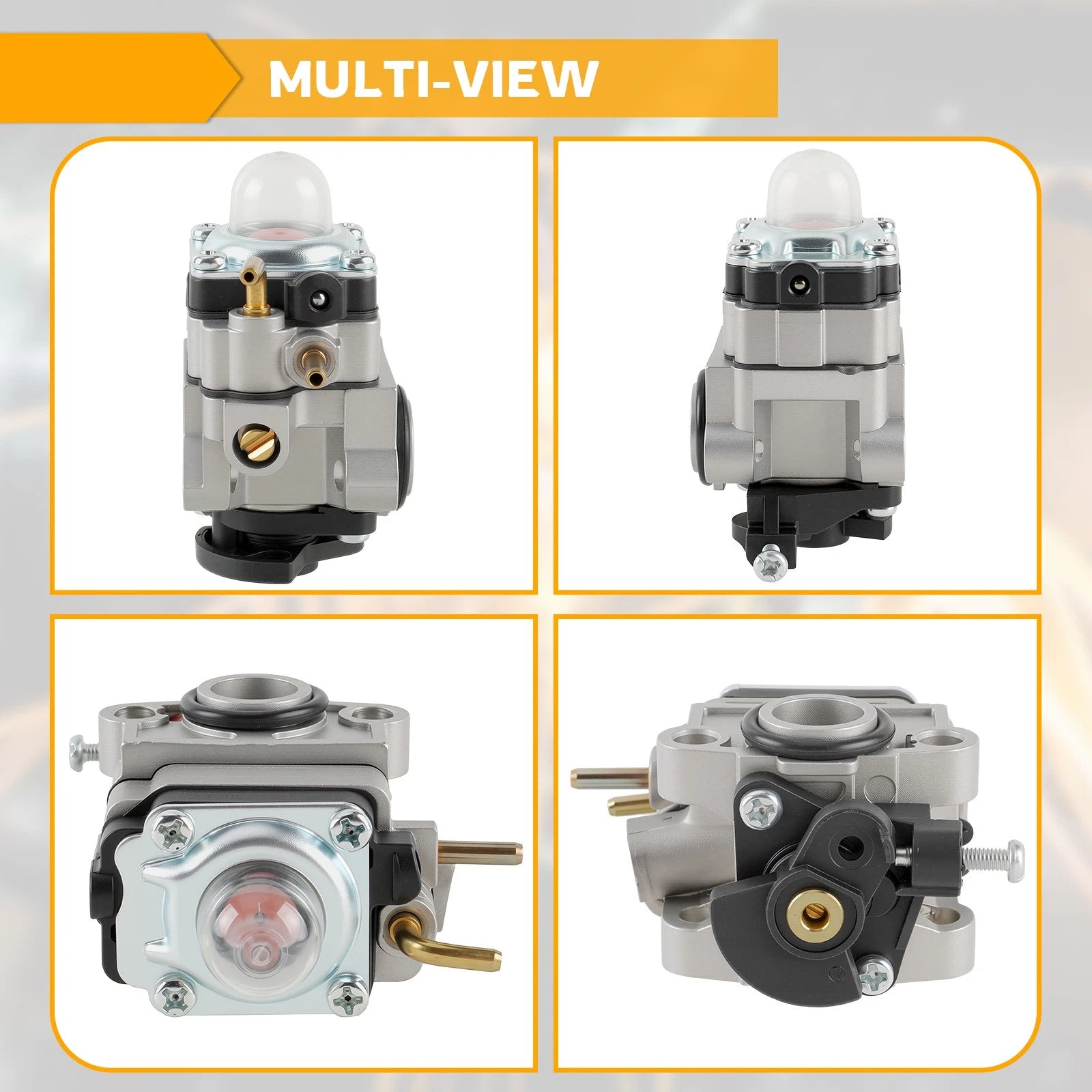 Carburetor For Troy-Bilt TB4SC Yard Man YM45SC 4-Cycle 25cc Gas Blower Carb 6B93BC-57