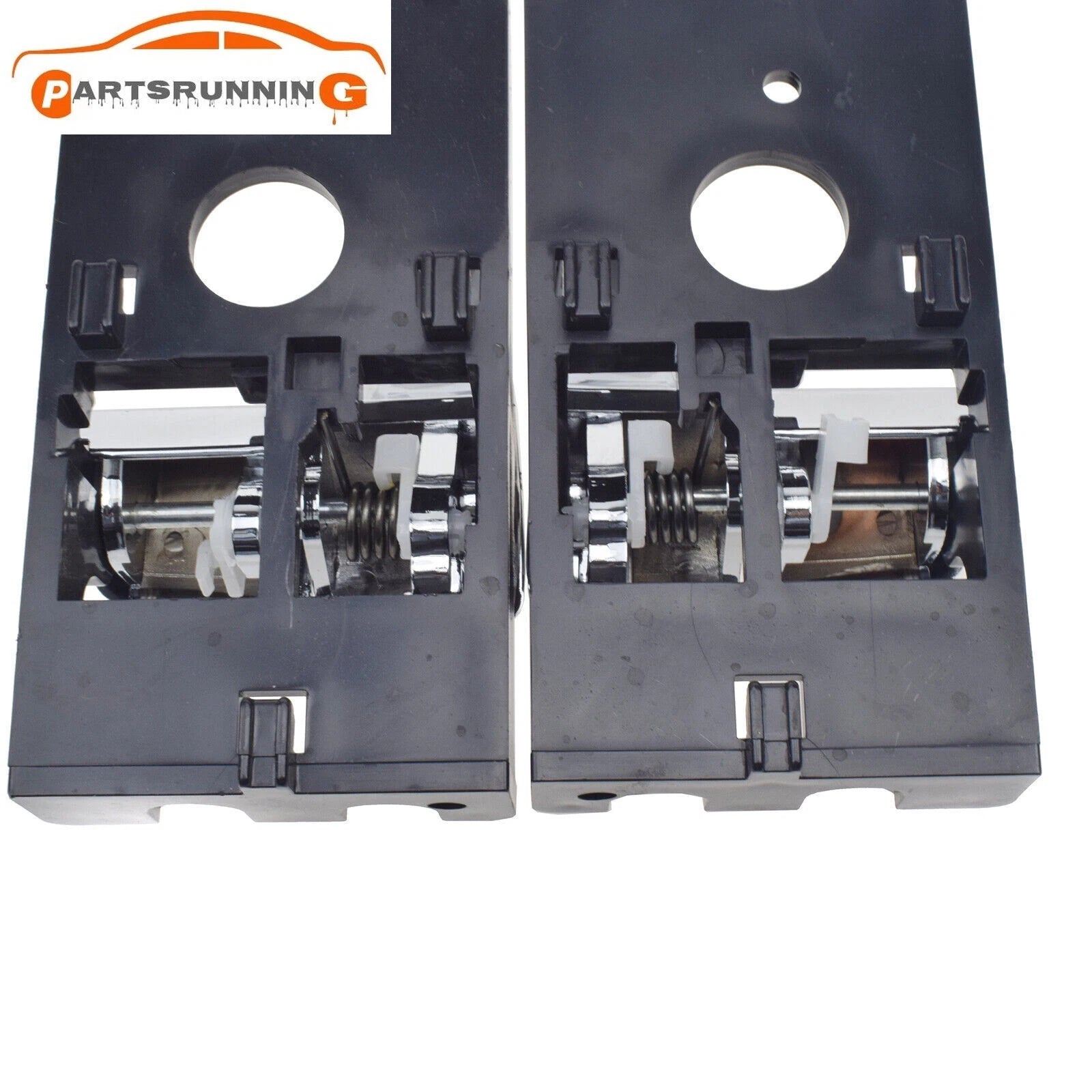 Front Rear LH & RH Interior Inner Door Handle Chrome For Kia Spectra 826102F000 6B93BC-57