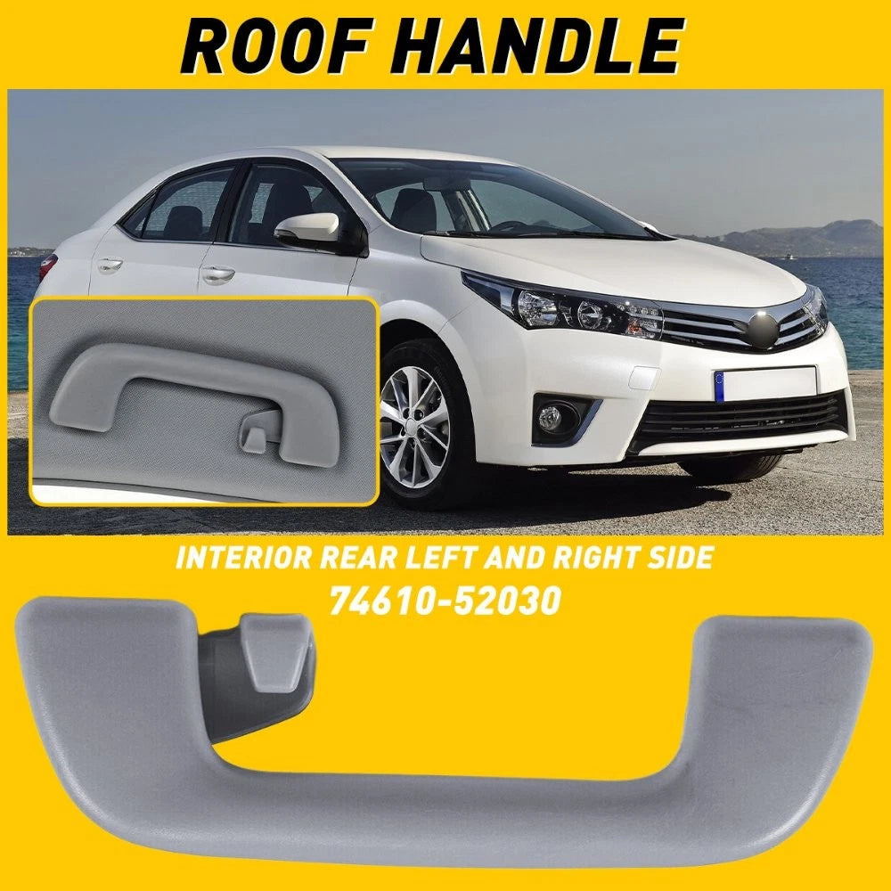 2Set Rear Right Left Inner Roof Pull Handle For Grab Toyota Corolla 74610-52030 6B93BC-57