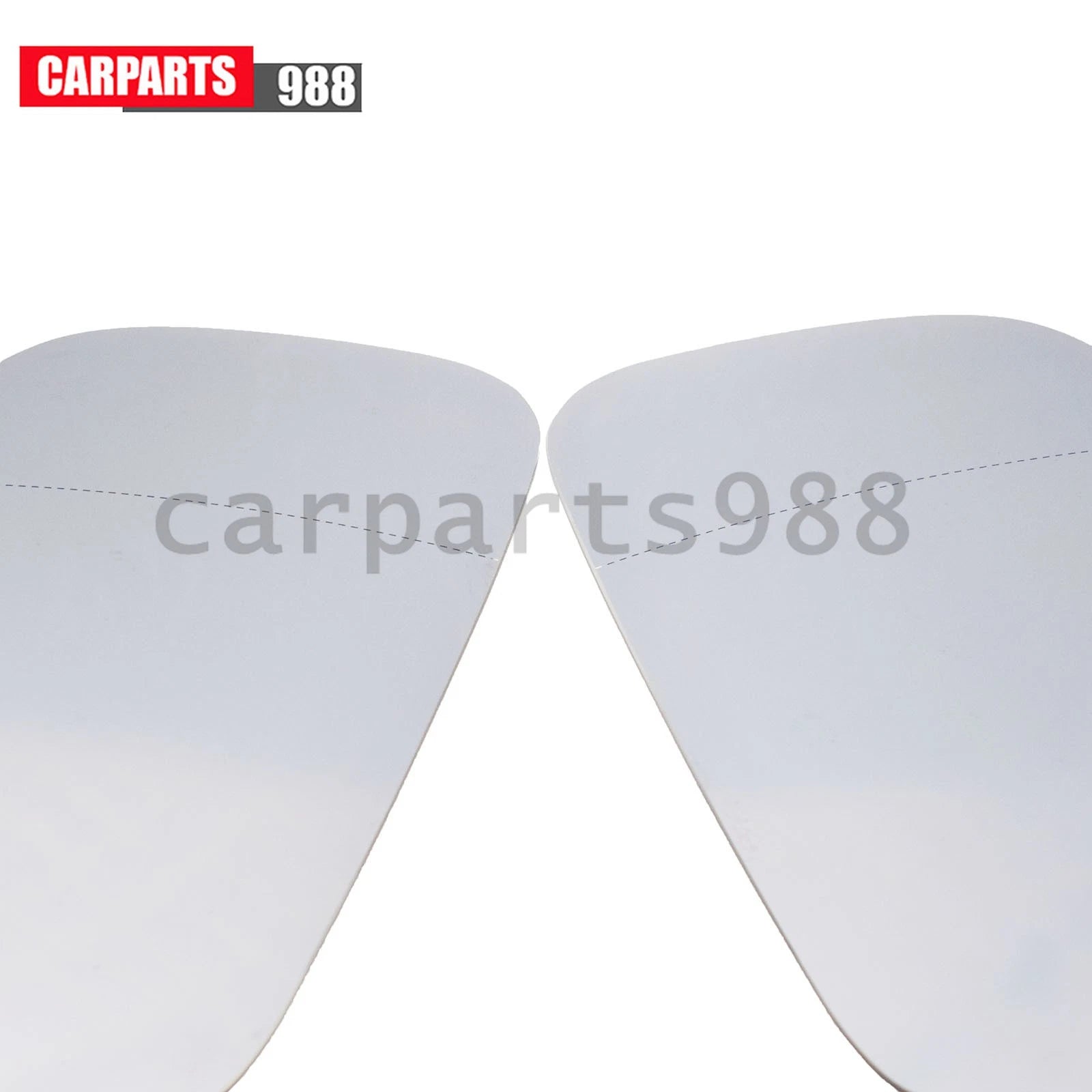 2Pcs Left Right Side Heated Mirror Glass For AUDI A3 A4 Avant A6 A8 8E0857536D 6B93BC-57