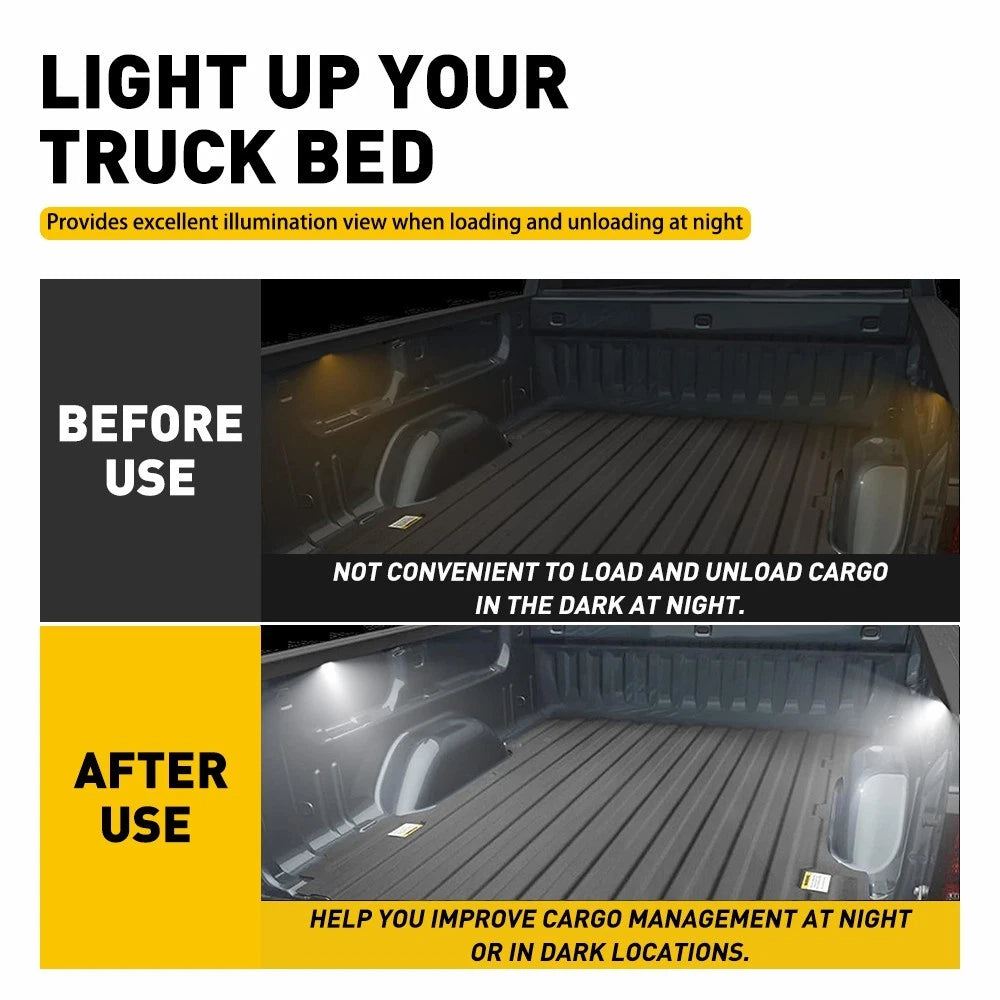 4X [SUPER BRIGHT] LED Truck Bed Light Cargo Lamp for 2014-2018 Chevy Silverado A 6B93BC-57