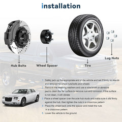 4 Pcs 2" 5x4.5 Hub Centric Wheel Spacers 14x1.5 For Dodge Charger Challenger 6B93BC-57