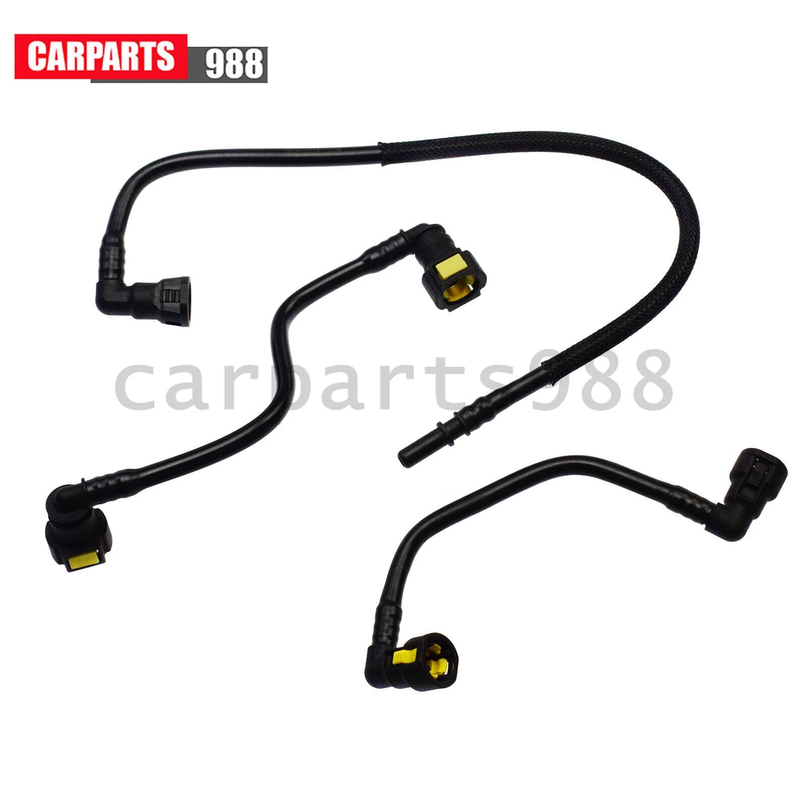 Set of 3 Fuel line Hose kit for Mercedes W163 ML320 ML430 ML55 AMG 1634702864 6B93BC-57