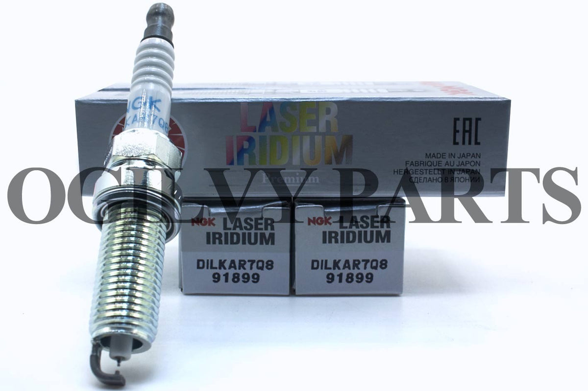 NGK 91899 DILKAR7Q8 (4pc) Laser Iridium Spark Plugs