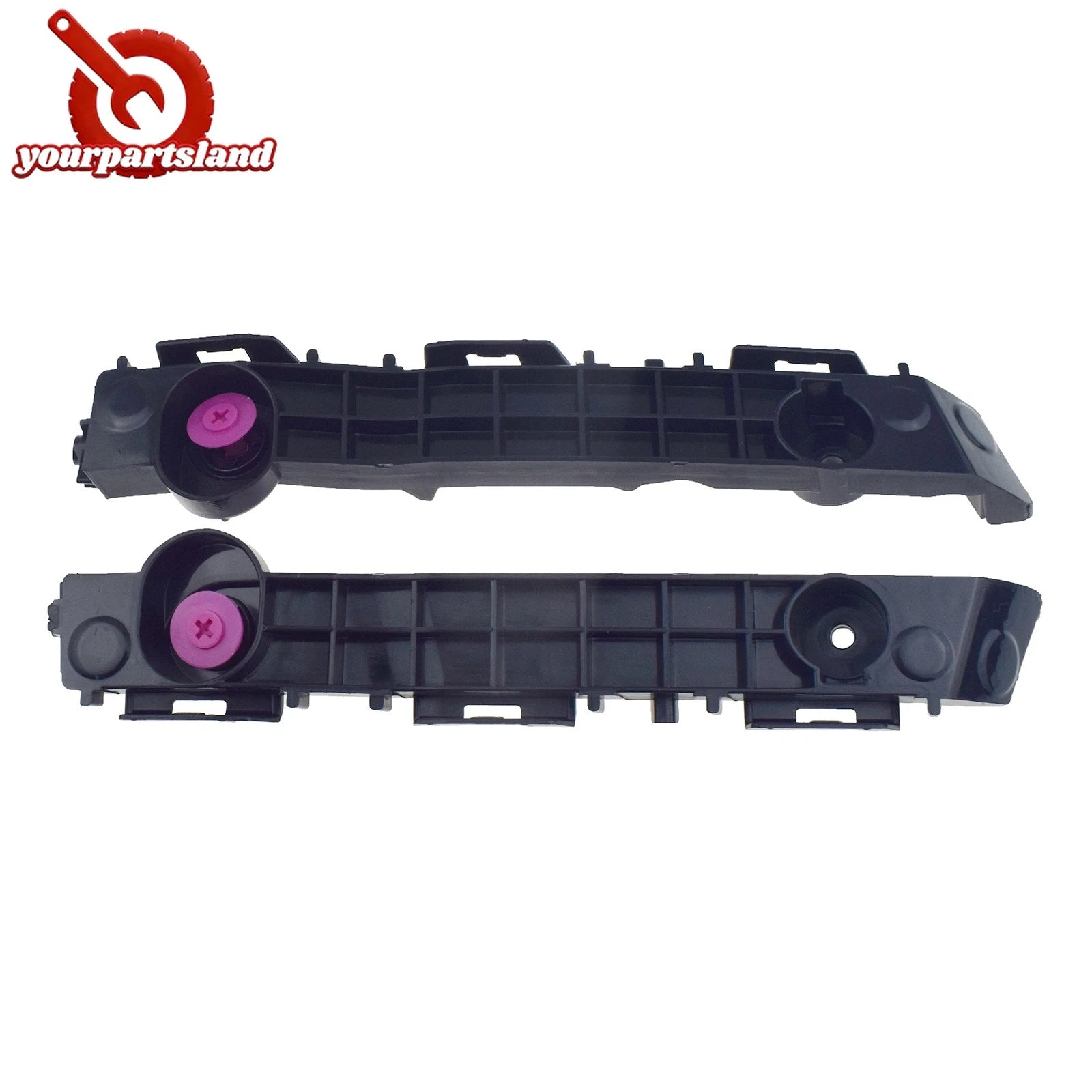 Front Bumper Bracket LH RH Set for Toyota Tacoma Pickup Truck 16-21 52115-04070 6B93BC-57