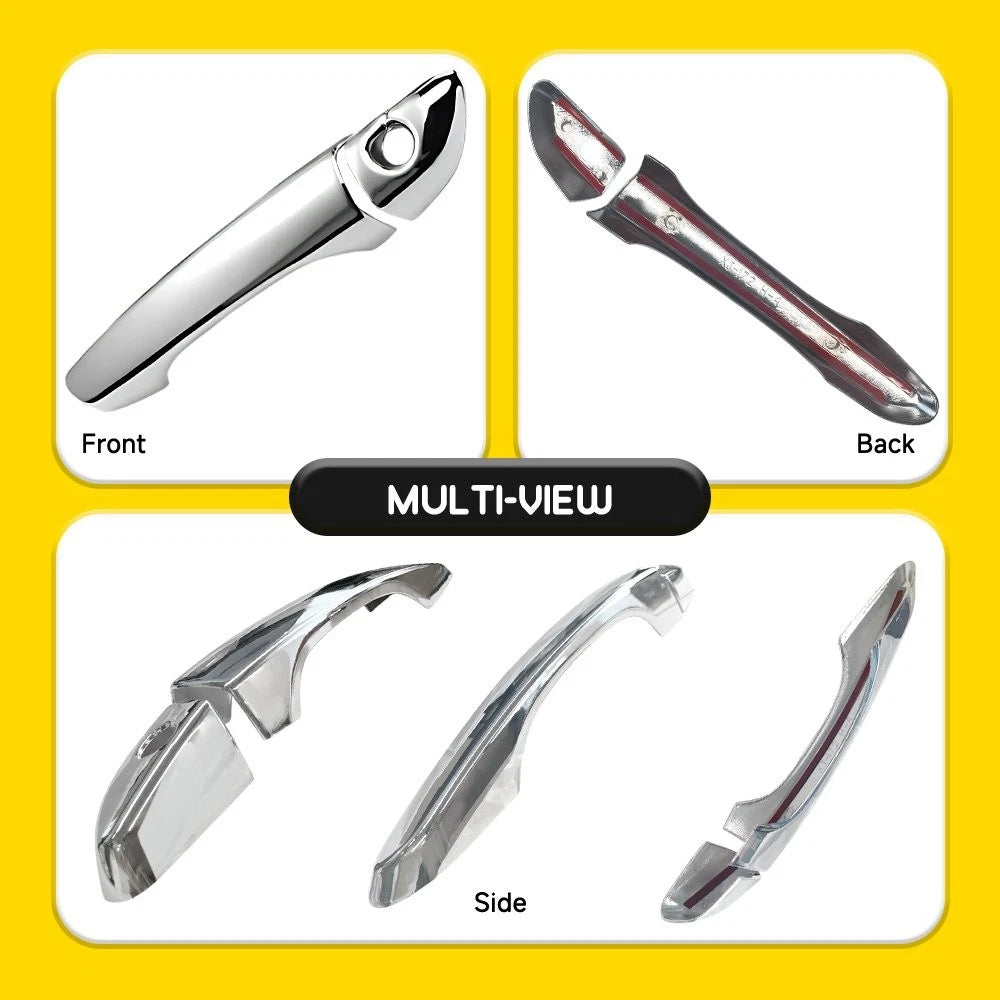 ABS Exterior Door Handle Cover Trim For 2016-2021 Hyundai Tucson Chrome Look EOA 6B93BC-57