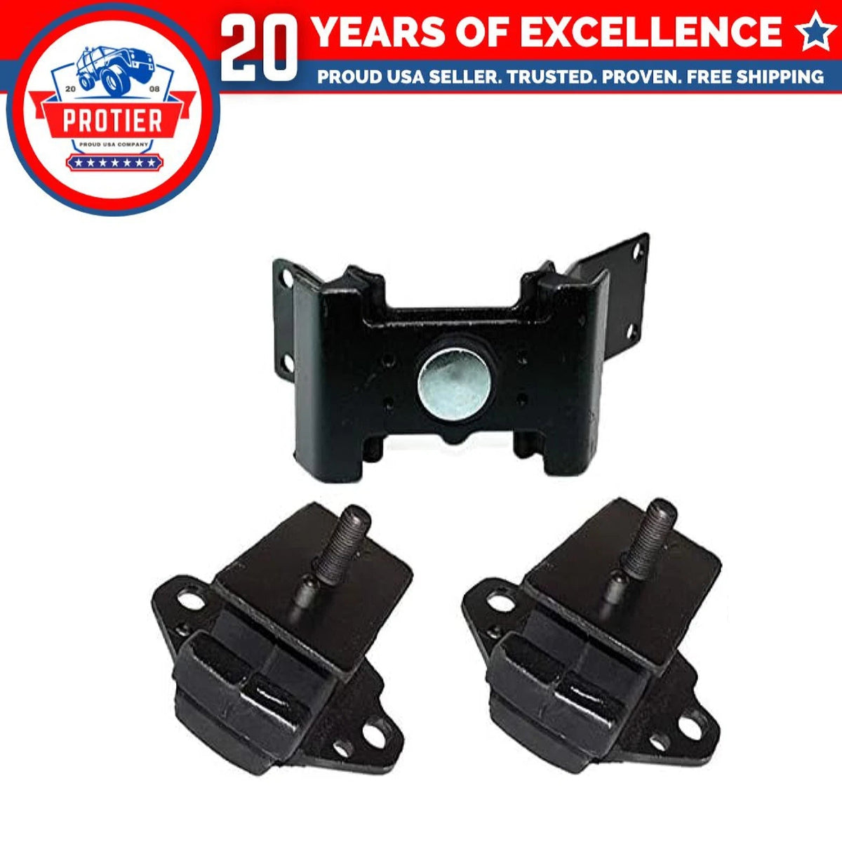Fits 1990-1992, 1995 Toyota 4Runner 3.0L Motor & AUTO Transmission Mount Set 6B93BC-57