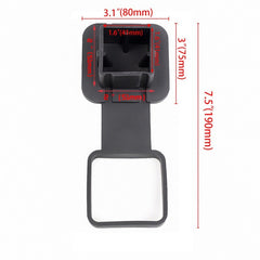 2" Car Tow Rear Receiver Plug Trailer Hitch TPU Dust Cap Fits Toyota Ford Jeep