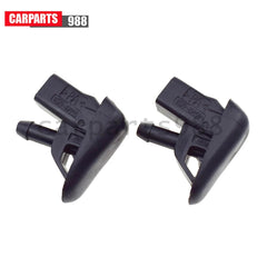 2x Front Windscreen Washer Jet Nozzles For Volvo S60 XC60 S80 XC70 V70 31301826 6B93BC-57