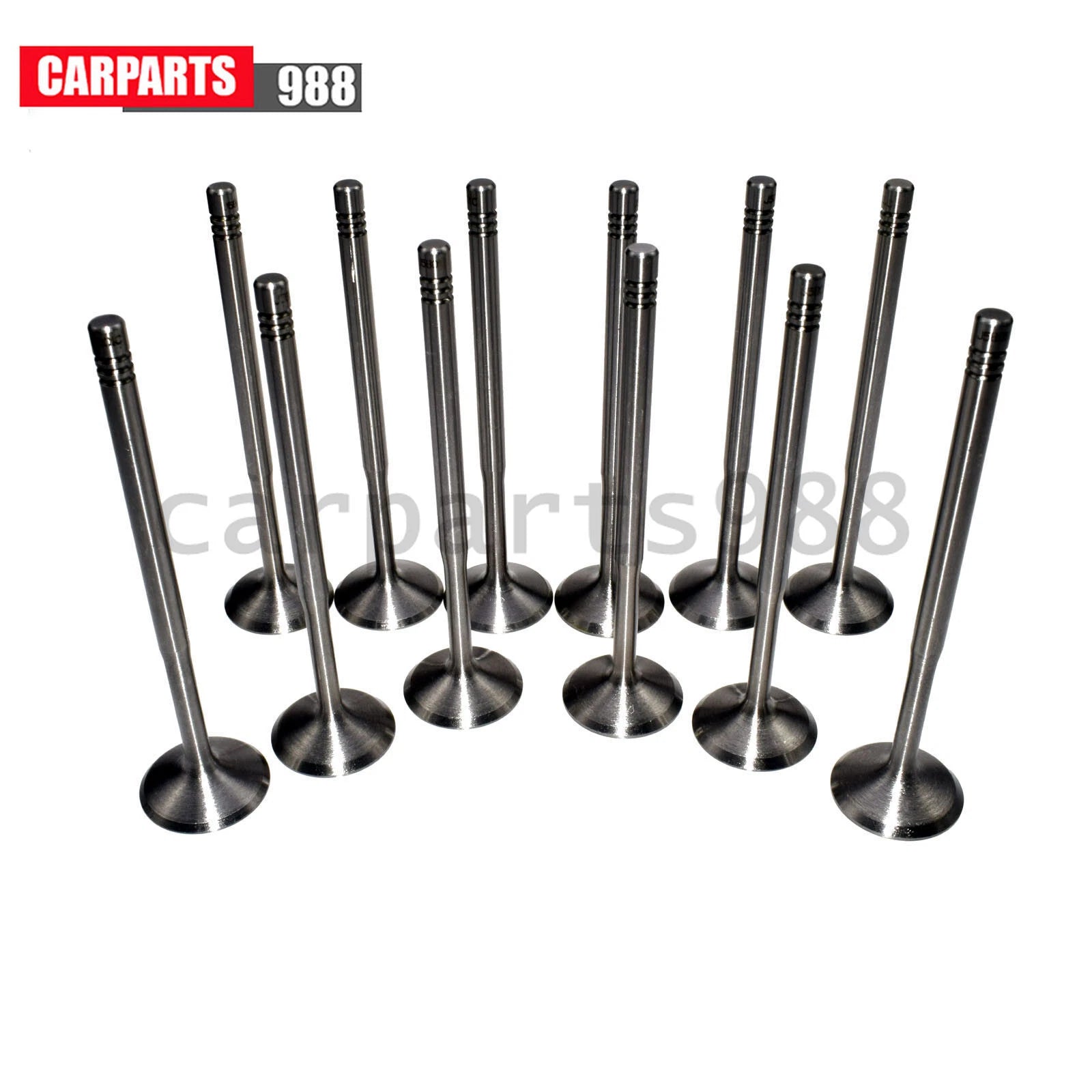12Pcs Intake Valves 058109601C For Audi A4 TT VW Beetle Golf Passat Jetta 1.8L 6B93BC-57
