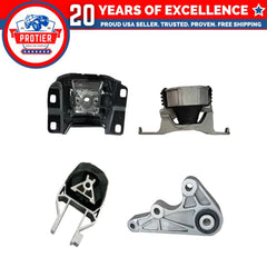 Fits 2004-2006 Volvo S40 2.4L/ 2.5L(FWD) Engine Motor & Trans Mount 4PCS : 6B93BC-57