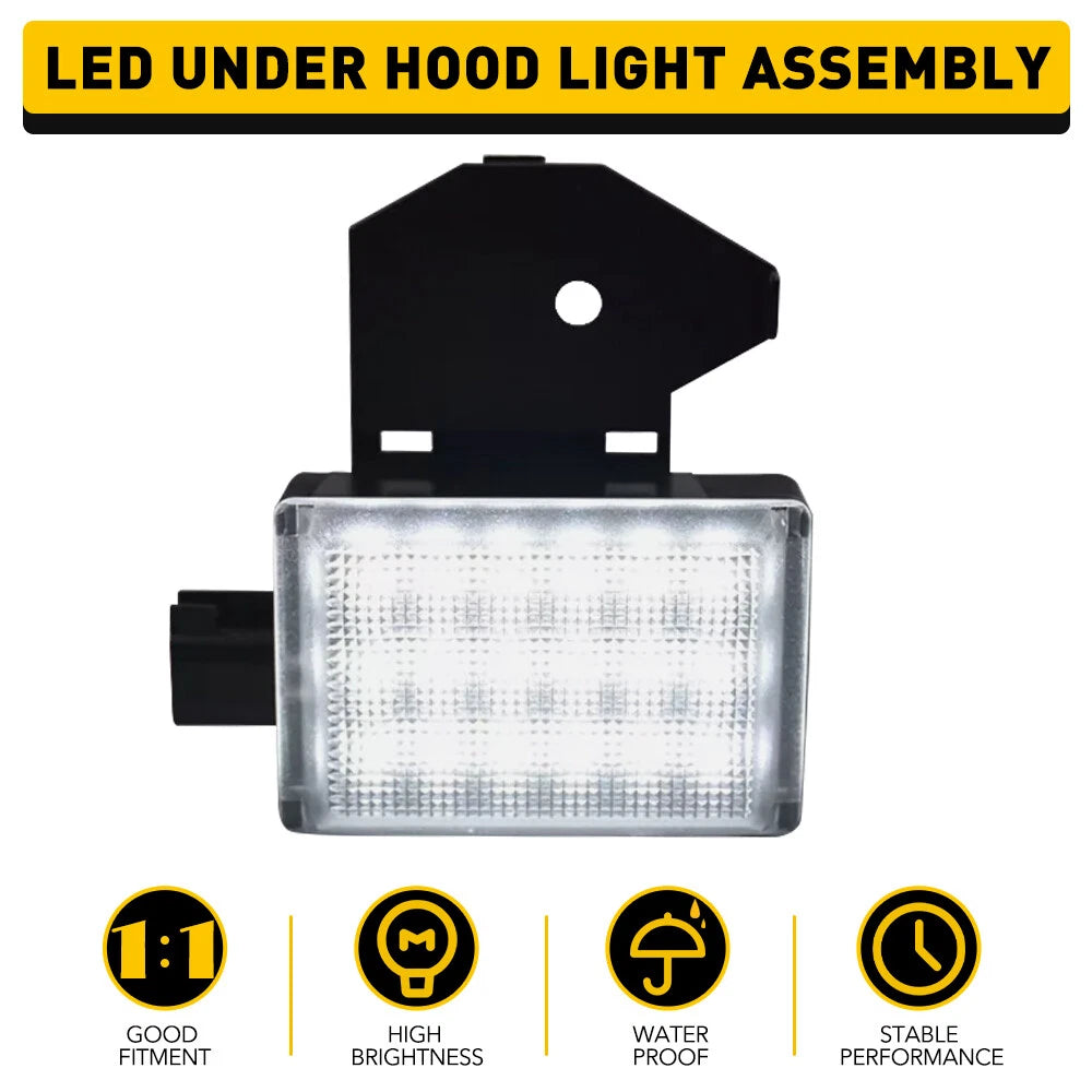 For Dodge Ram 1500 2500 3500 1998-2010 Underhood Hood Courtesy LED Lamp Light EA 6B93BC-57