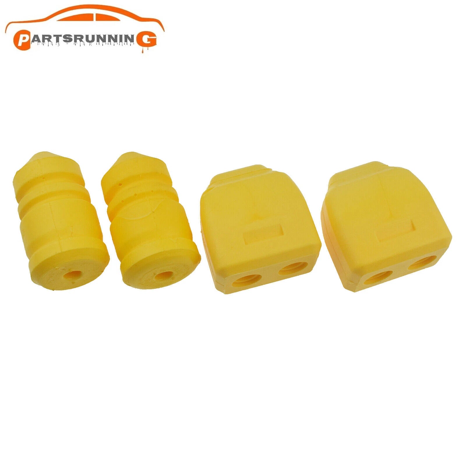 4PCS Front Rear Jounce Axle Bumper for 1999-2004 Jeep Grand Cherokee WJ 52088352 6B93BC-57