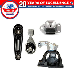 Fits 2007-2012 Nissan Sentra 2.5L w/MANUAL Trans. Motor & Trans Mount Set : 6B93BC-57
