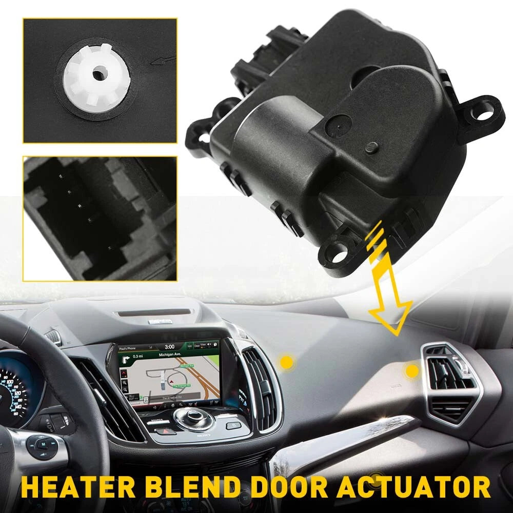 8L8Z19E616C Heater Blend Mode Door Actuator for Ford F150 Explorer Lincoln Mercu 6B93BC-57
