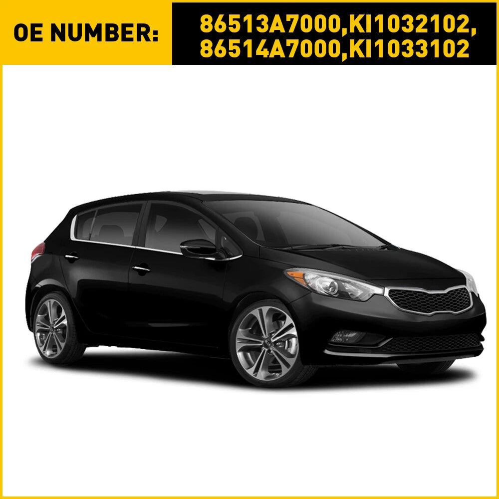 2pcs Bumper Bracket For 2014-18 Kia Forte Forte5 Forte Koup Cover Reinforcement 6B93BC-57