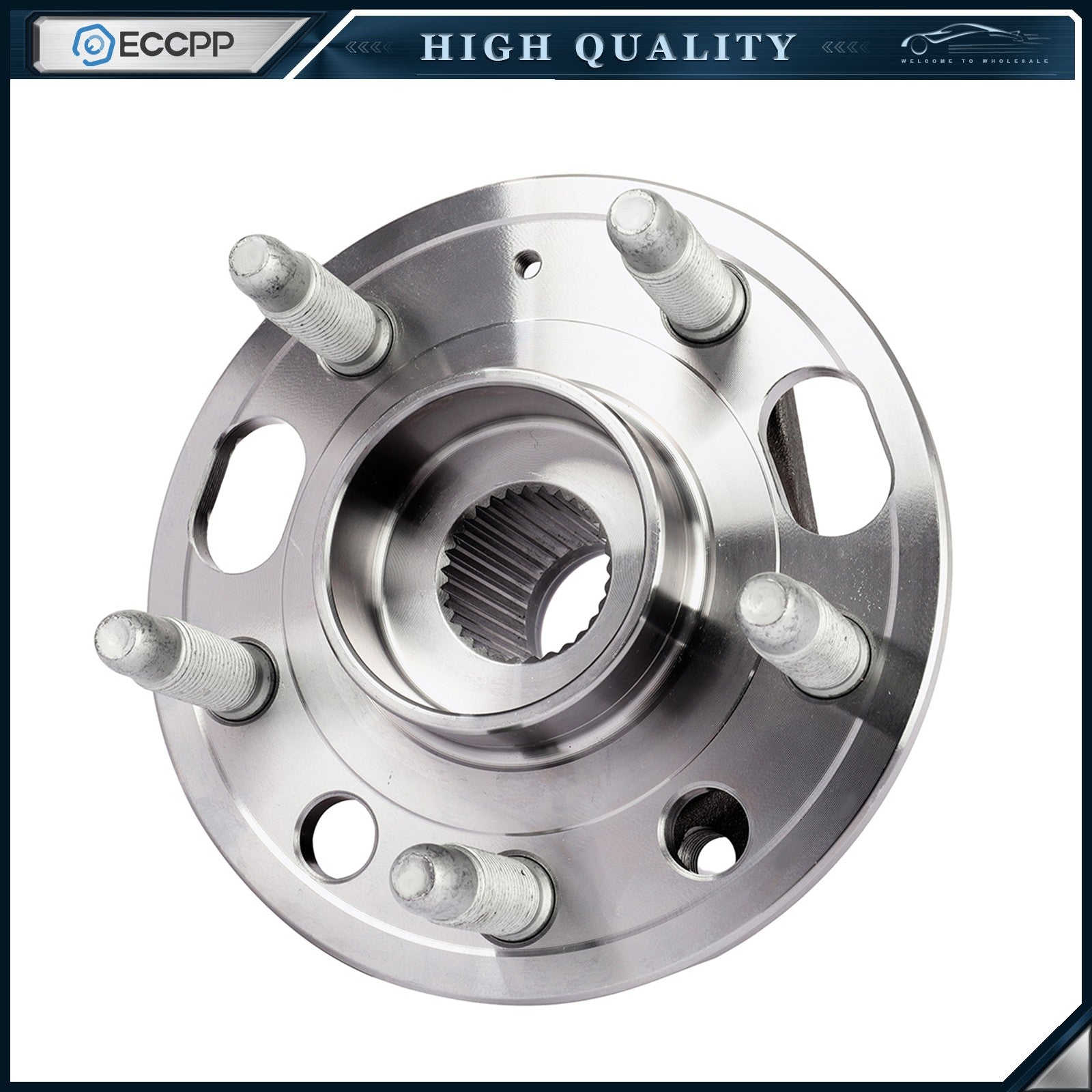 2X CV Axle + 2X Wheel Hub Bearing Front For 2010-2017 GMC Terrain Chevy Equinox 6B93BC-57