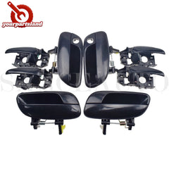 8Pcs Left Right Front Rear Inside Outside Door Handles For HYUNDAI ELANTRA 01-06 6B93BC-57