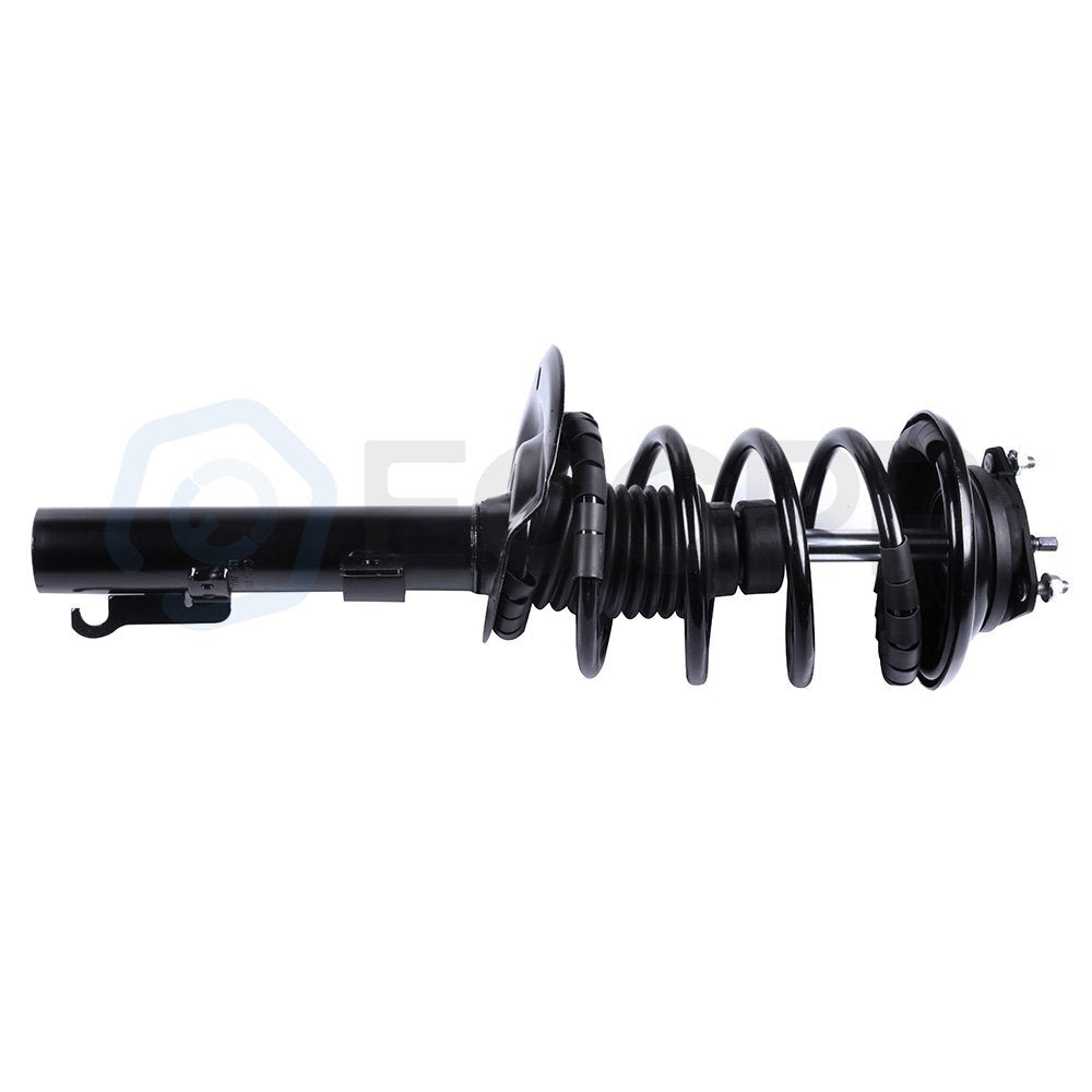 Front Struts + Sway Bars + Outer Tie Rods For 2008-2011 Ford Focus 2.0L & 2.3L 6B93BC-57