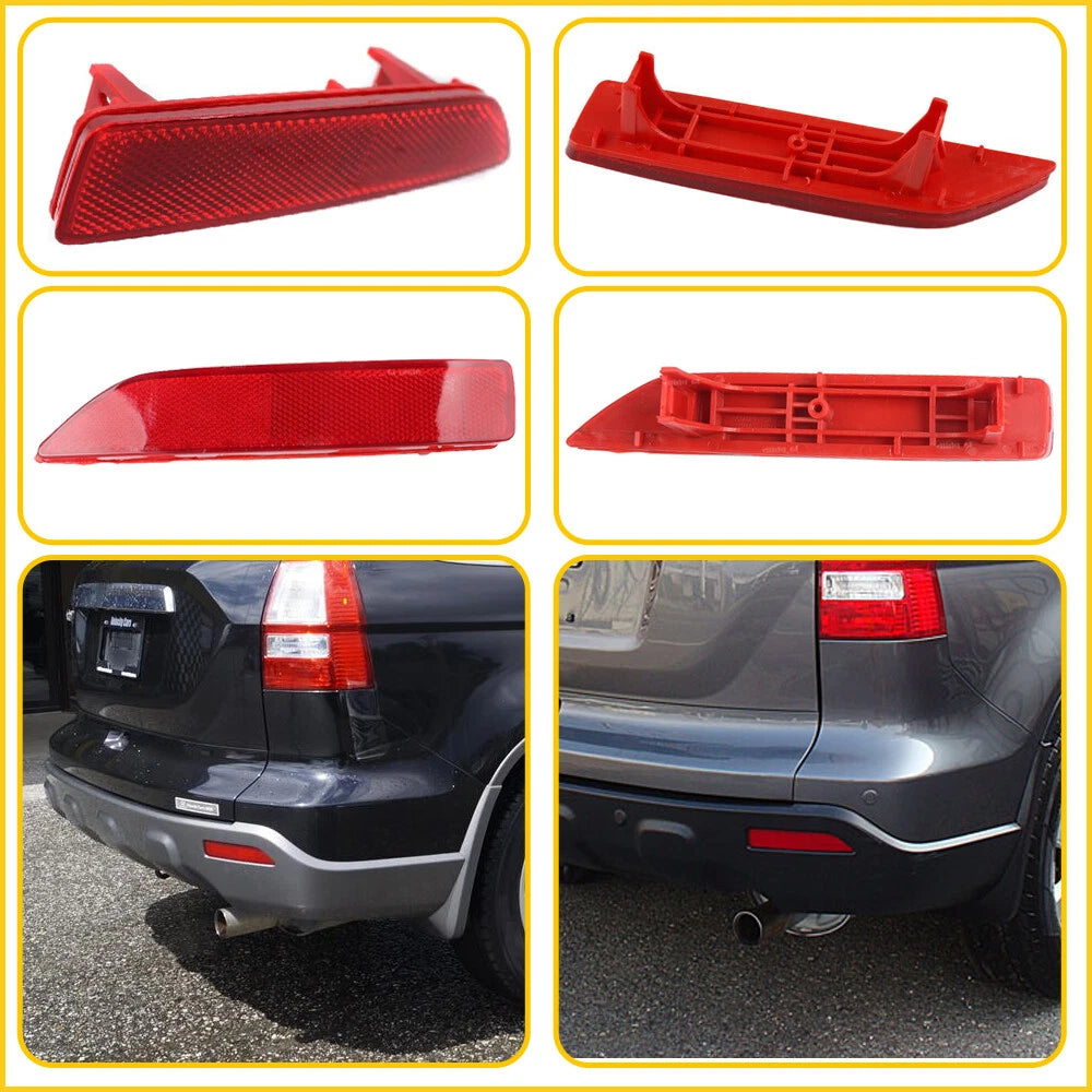Rear Bumper Reflector Light Passenger Right Side Fits 2007 2009 2008 Honda CRV 6B93BC-57