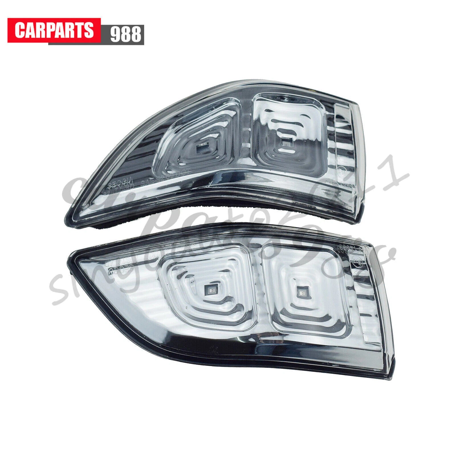 Pair Left Right Rearview Mirror Turn Signal Lamp For Kia Sedona Carnival 2010-14 6B93BC-57