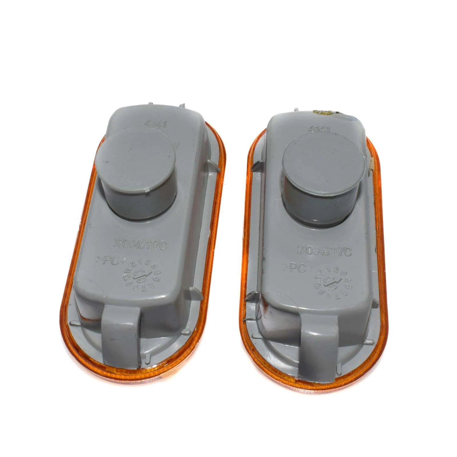 Front Pair LED Fender Side Marker Lights For VW MK4 Jetta Bora Passat 3B0949117B 6B93BC-57