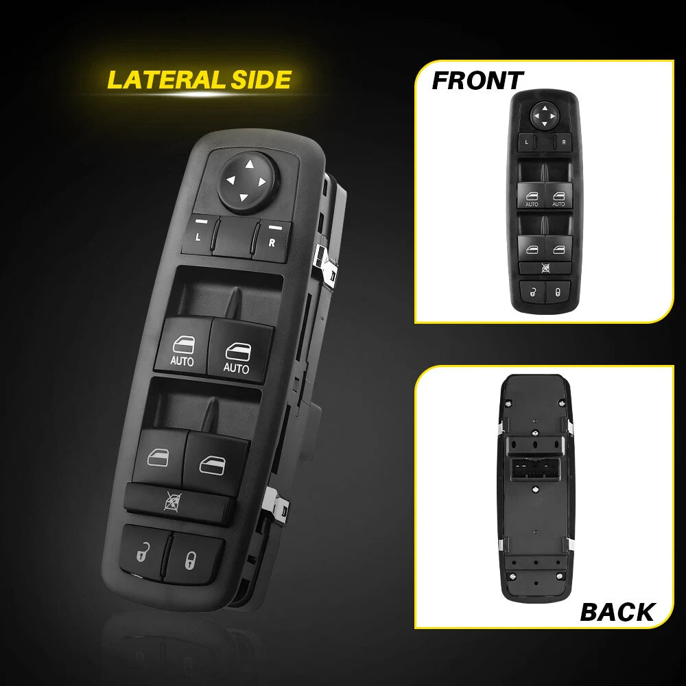 Power Window Switch Front Driver Side For 2016-2018 Ram 1500 2500 3500 5500 4500 6B93BC-57