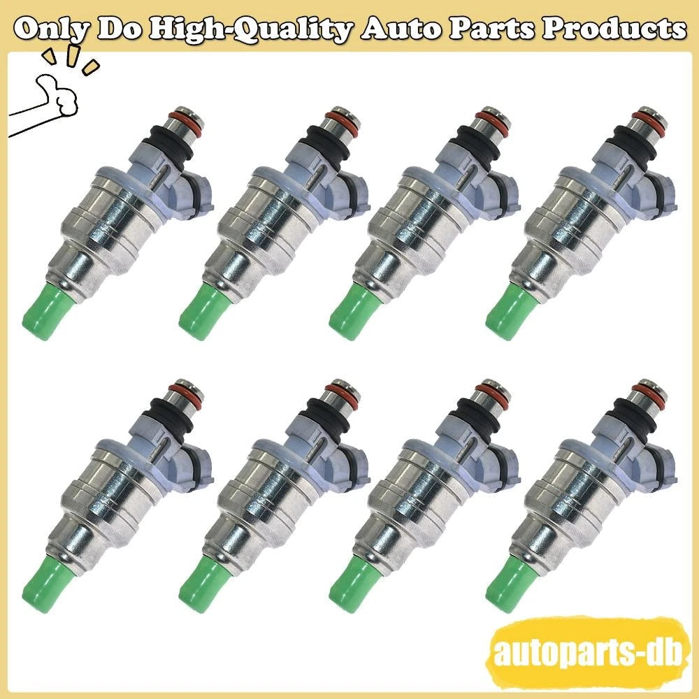 8x Fuel Injector 23250-50010 for Lexus LS400 SC400 4.0L V8 23209-50010 6B93BC-57