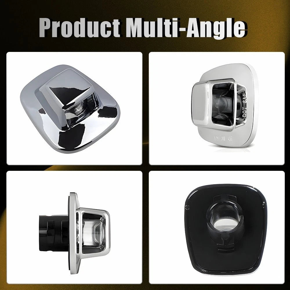 License Plate Light Lamp Housing For Chevy GMC C1500 C2500 C3500 K1500 K2500 EOA 6B93BC-57