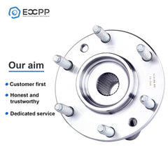 ECCPP 1Pc Wheel Hub Bearing Front For Chevy Trailblazer SSR GMC Envoy Saab 9-7X ECCPP