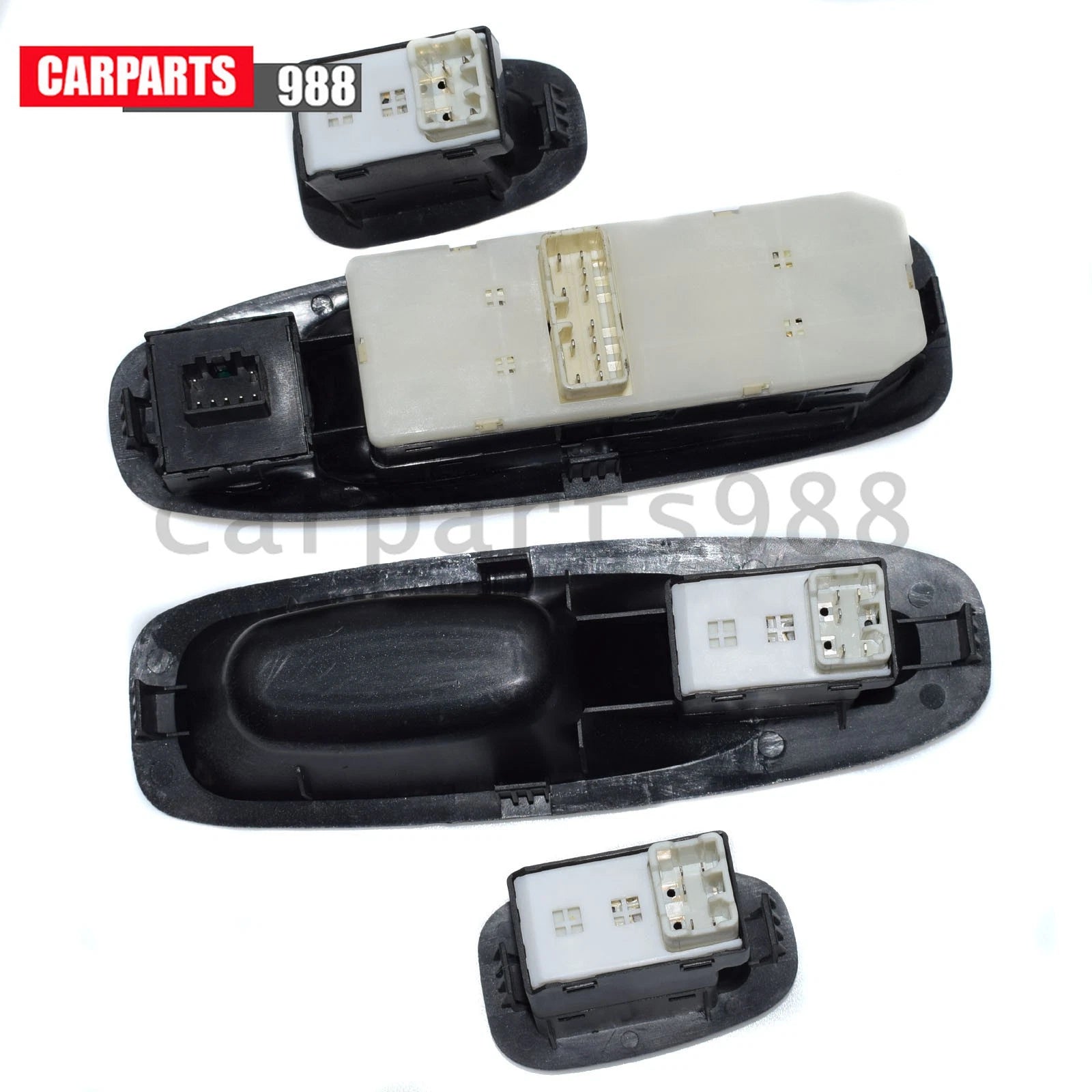 Power Window Switch Front Left & Right + 2x Rear Door For 2000-05 Hyundai Accent 6B93BC-57