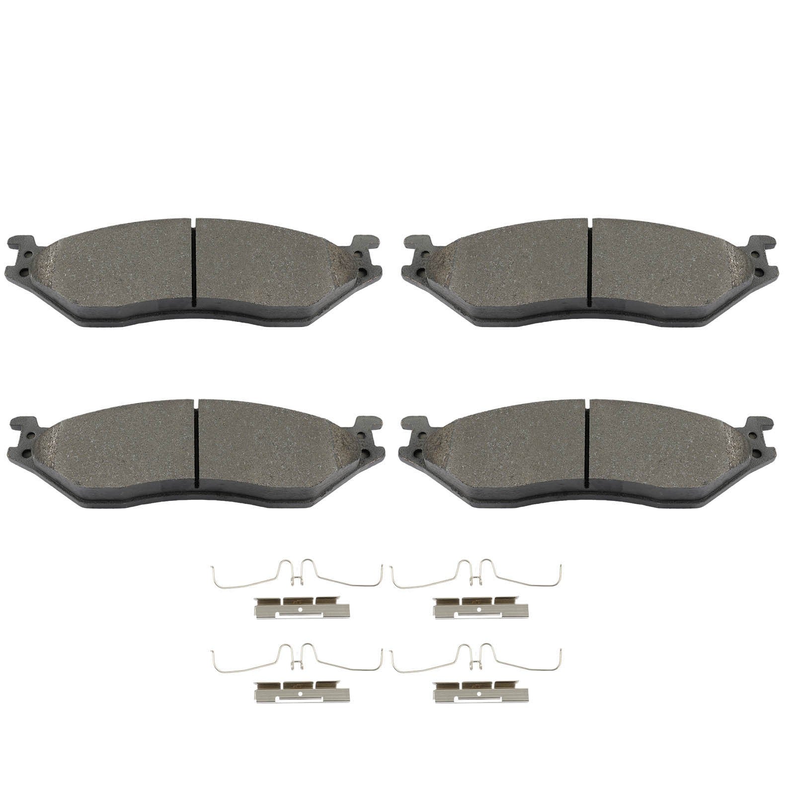 For 05 2006 2007-2012 Ford F-450 F-550 Super Duty Front Brake Semi-Metallic Pads 6B93BC-57
