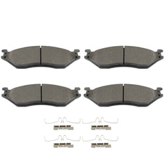 For 05 2006 2007-2012 Ford F-450 F-550 Super Duty Front Brake Semi-Metallic Pads 6B93BC-57