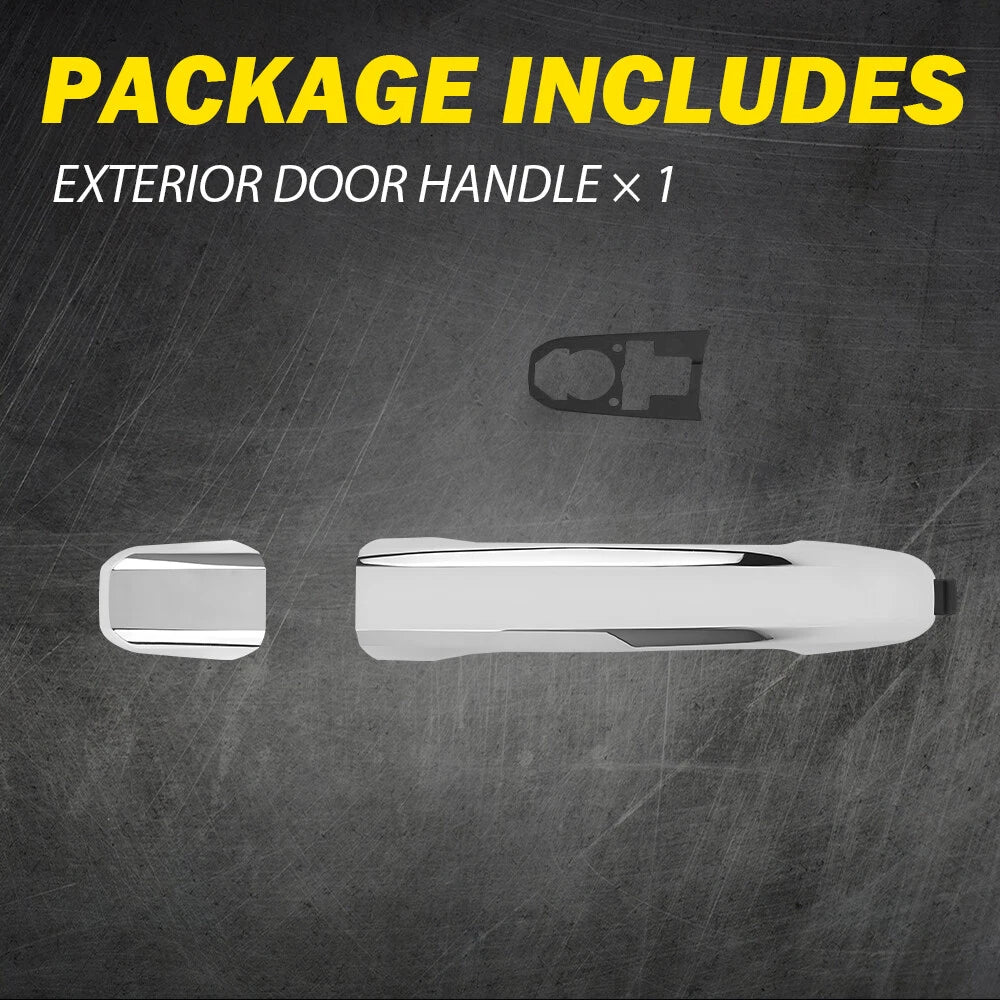 Chrome Rear Passenger/Driver Side Exterior Door Handle For Silverado 1500 14-19 6B93BC-57