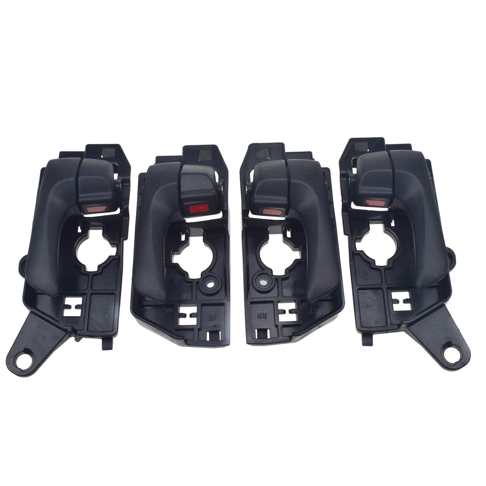 4X Front Rear LH RH Interior Door Handle For Hyundai Sonata 2008 2009 2010 Black 6B93BC-57