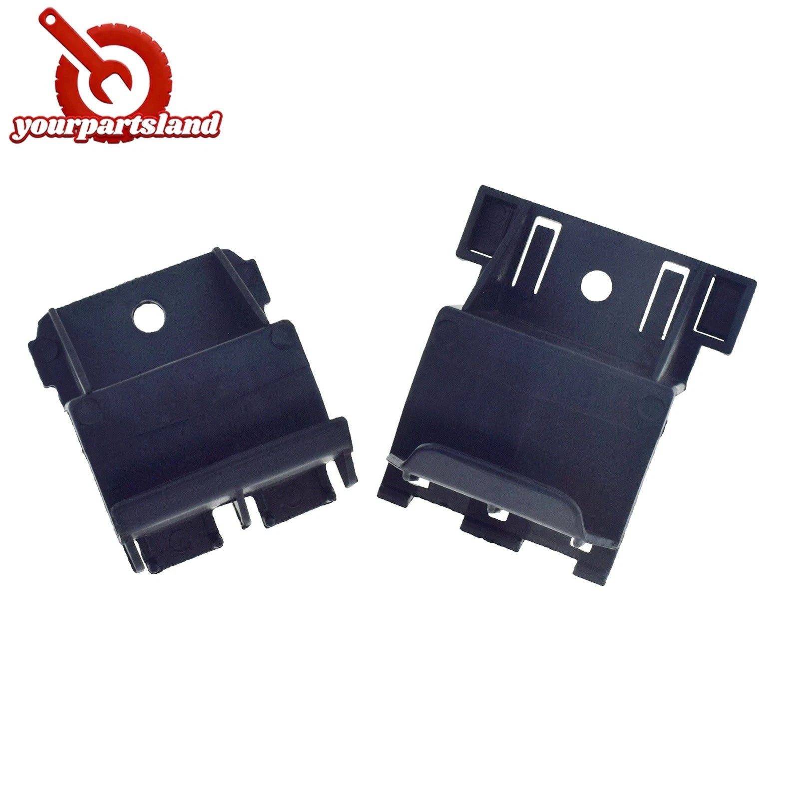 For Mazda 3 2010 2011 2012 2013 Front LH RH Lower Bumper Mounting Bracket 2PCS 6B93BC-57