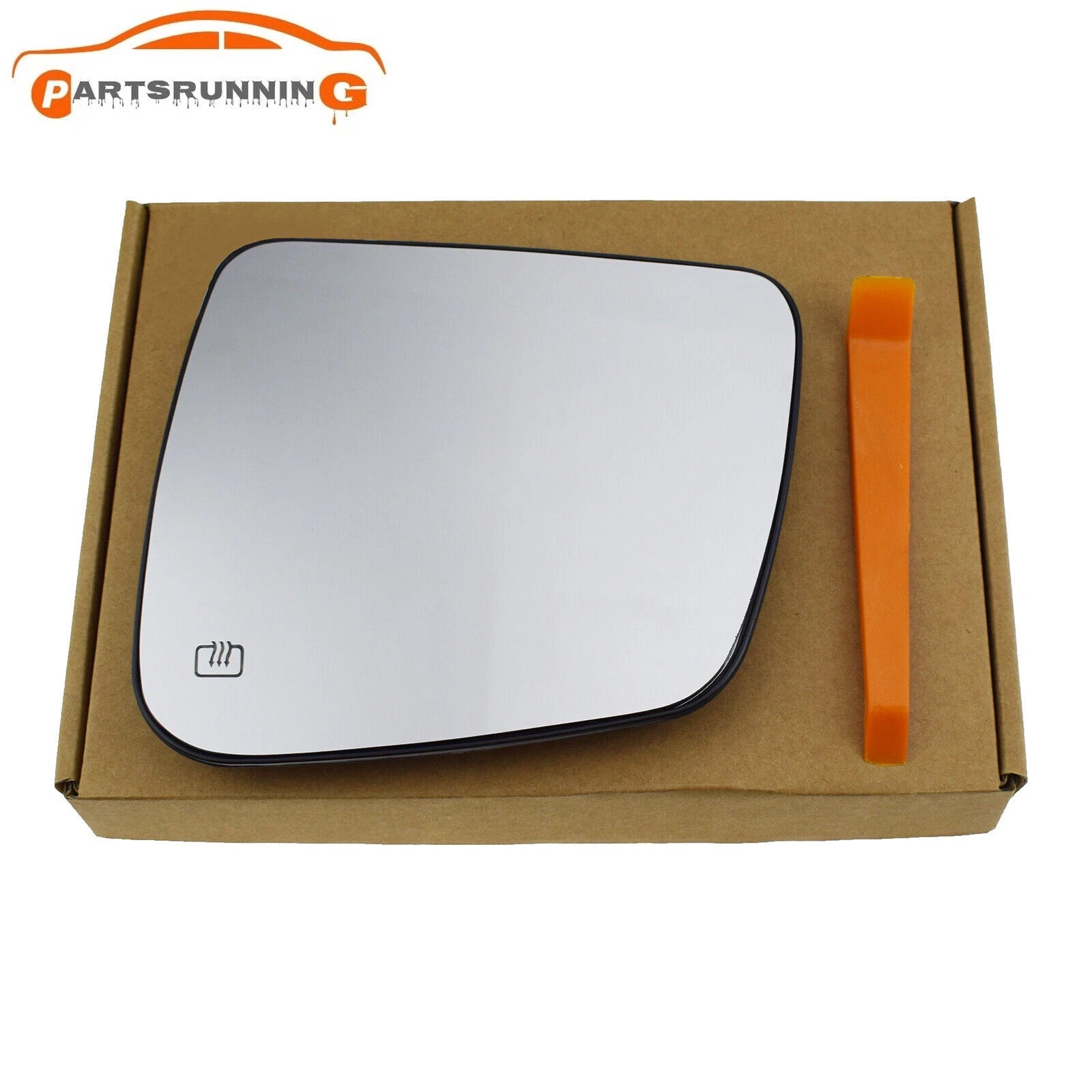 For Jeep Grand Cherokee Dodge Durango 2011-22 Mirror Glass Heated Driver Side LH 6B93BC-57