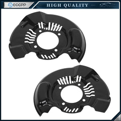 Front RH & LH Brake Dust Shields 2Pcs For Toyota Tacoma 47782-04050 47781-04050 6B93BC-57