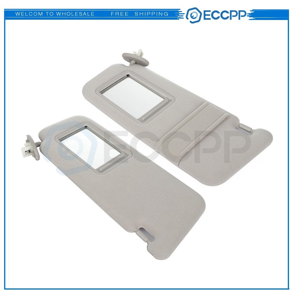 Car Sun Visor Left & Right Side W/ Sunroof For 09-16 Toyota Venza 6B93BC-57