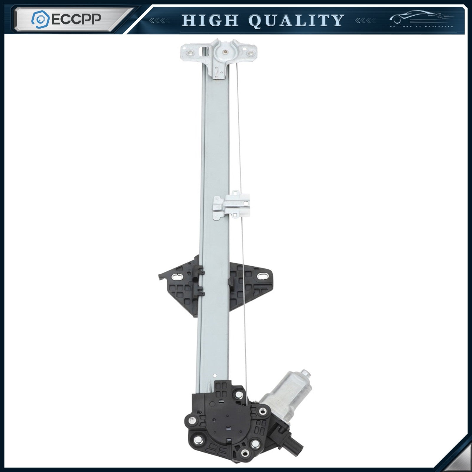 For 2007-2011 Honda CR-V Front Driver Left LH Power Window Regulator with Motor 6B93BC-57