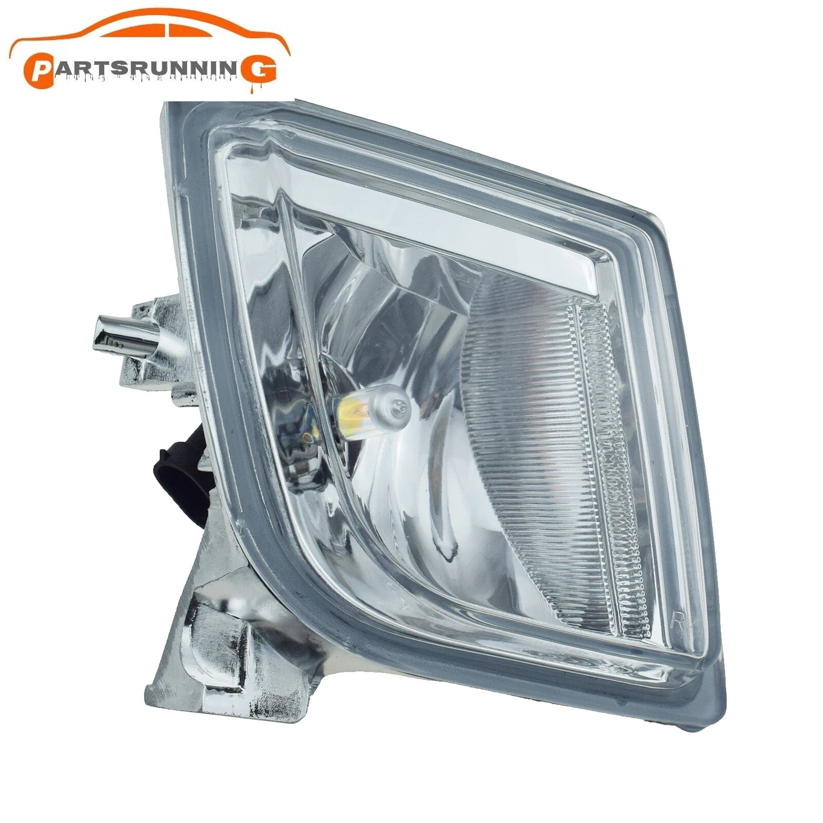 Chrome Front Right Side Fog Lamp Light W/ Bulb For Mazda 6 2009-2010 GV7D-51-680 6B93BC-57