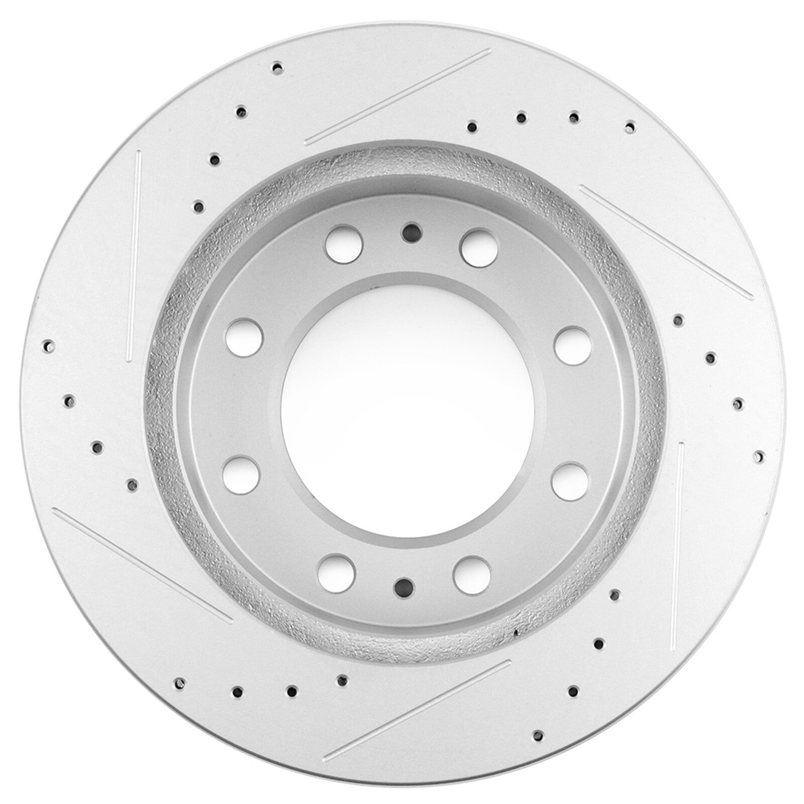 Front Drilled & Slotted Brake Rotors Ceramic Pads For 2001-2010 GMC Sierra 3500 6B93BC-57