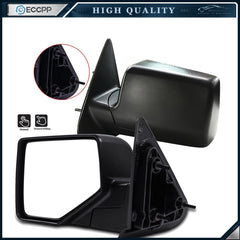 Pair Manual Mirrors For 06-11 Ford Ranger Pickup Black Manual Flod LH+RH Side 6B93BC-57
