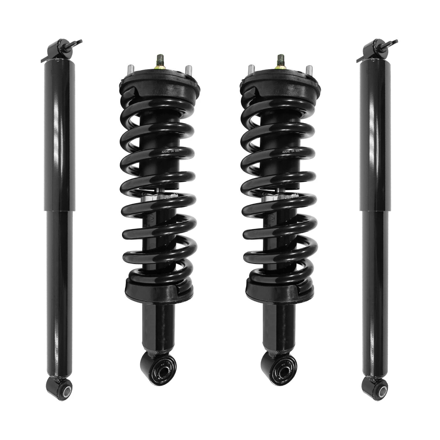 Front & Rear Complete Strut Assembly Shock Kit for 2004-2012 Chevrolet 6B93BC-57